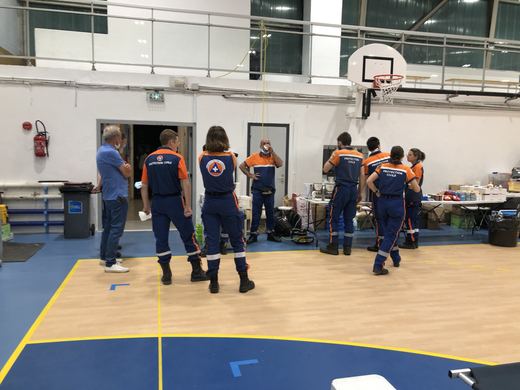 Renfort de la Protection Civile 13 dans le Var